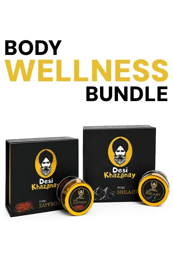 Body Wellness Bundle — Shilajit & Zaffron Herbal Wellness Combo
