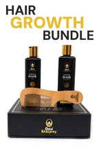 Hair Growth Bundle Pakistan – Complete Hair Care Set (Hair Oil + Shampoo + Wooden Comb)