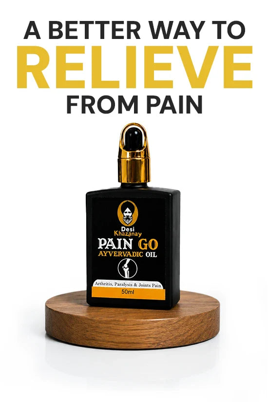 Herbal Joint Pain Oil in Pakistan — 8-Herb Ayurvedic Formula